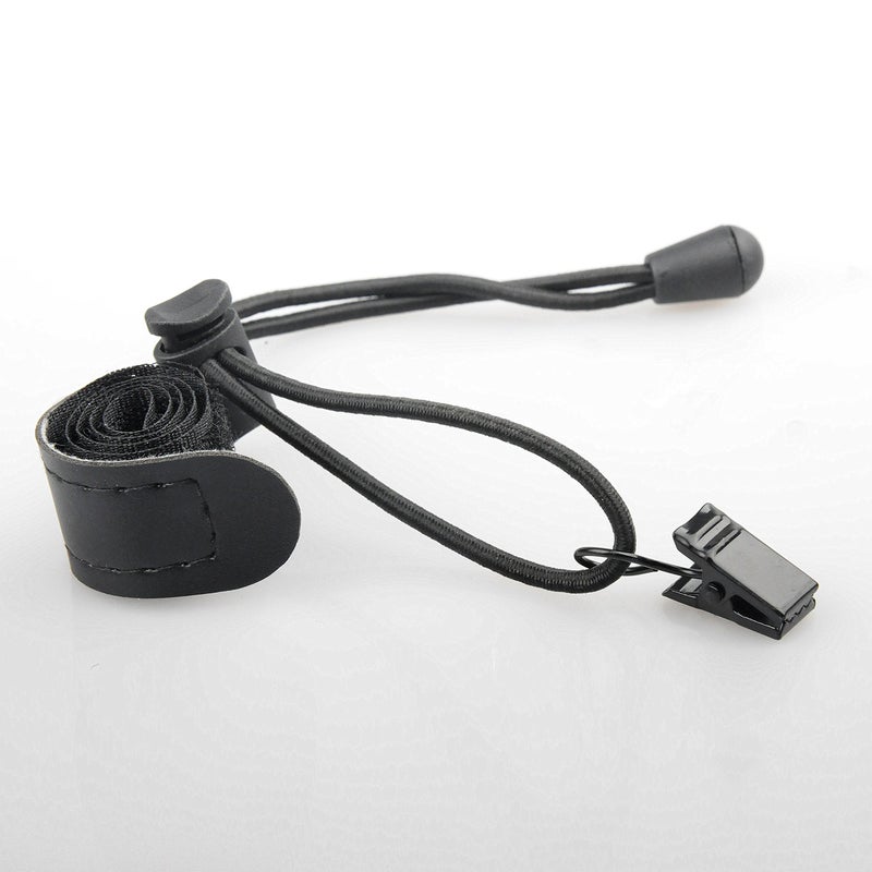 SLOW DOLPHIN Backdrop Background Muslin String Clips Holder Multifunctional for Photo Video Photography Studio 12 Pack, Black - Image 2